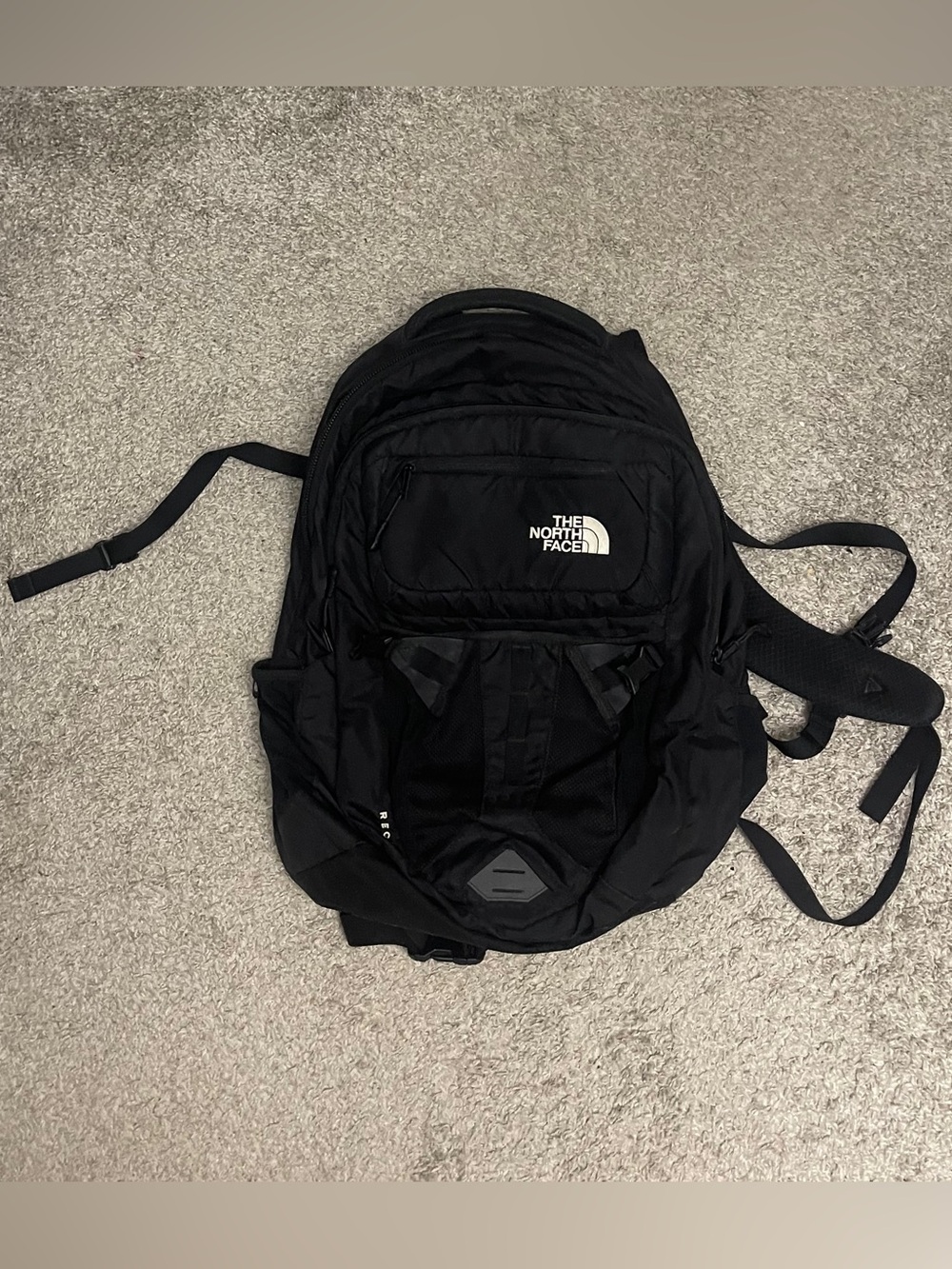 The North Face Recon Black Laptop Backpack